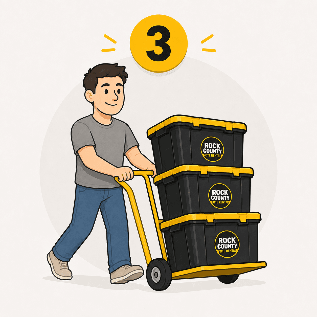 You pack & move